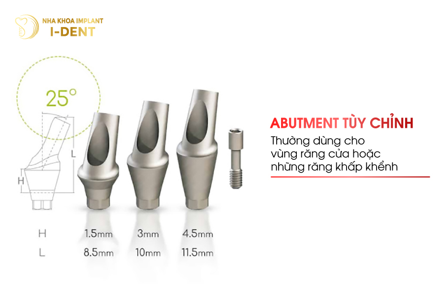 Abutment tùy chỉnh