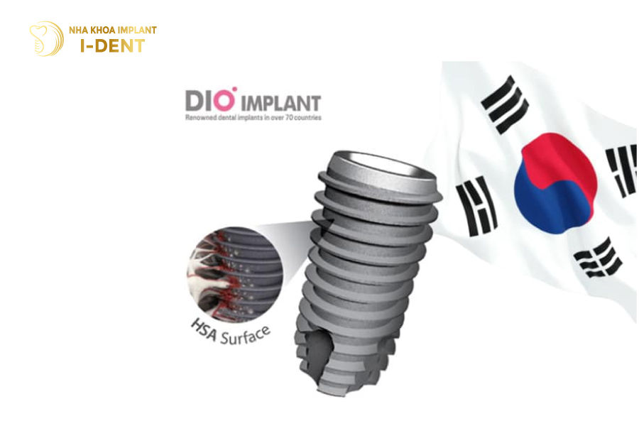 Trụ Implant Dio Hàn Quốc