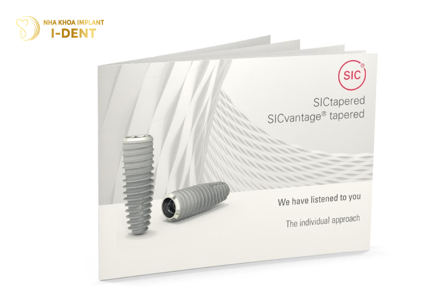 100% trụ Implant SIC được Nha khoa I-DENT nhập khẩu chính hãng