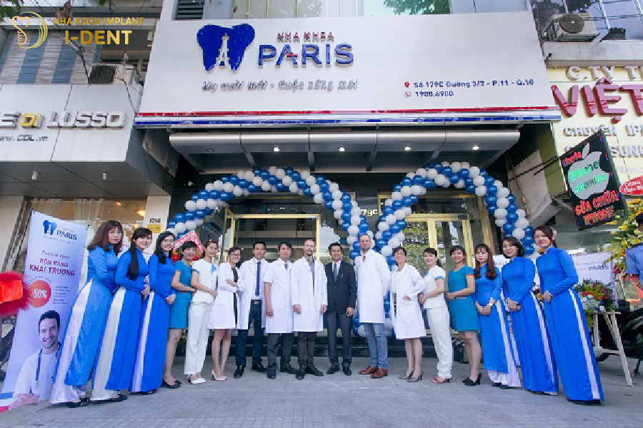 Làm răng sứ ở đâu tốt tphcm - Nha khoa Paris