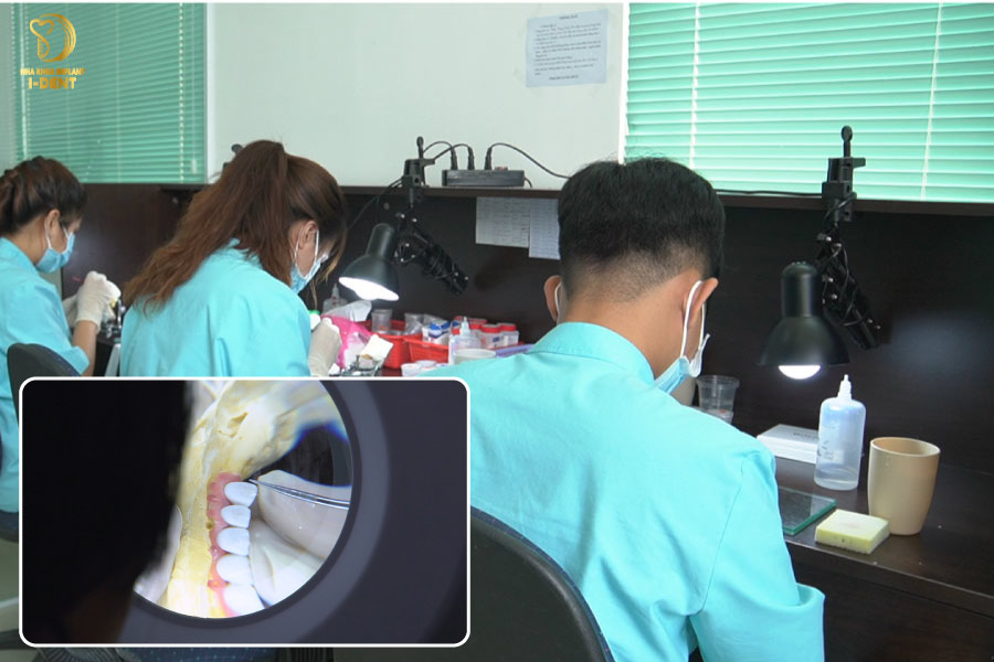 Phòng Labo tại nha khoa I-DENT