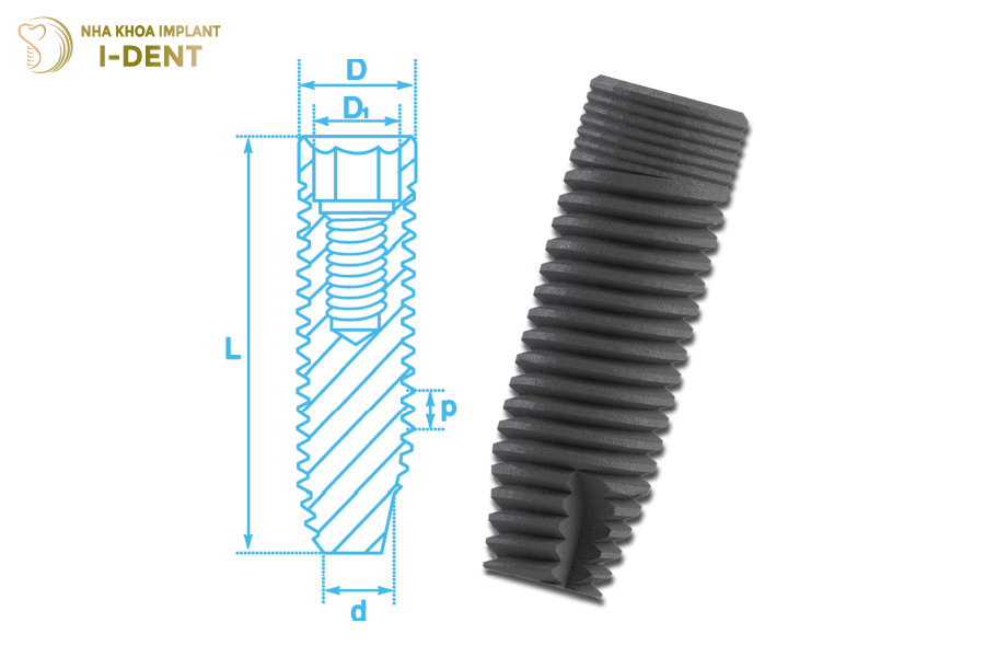 Trụ Implant Alphadent